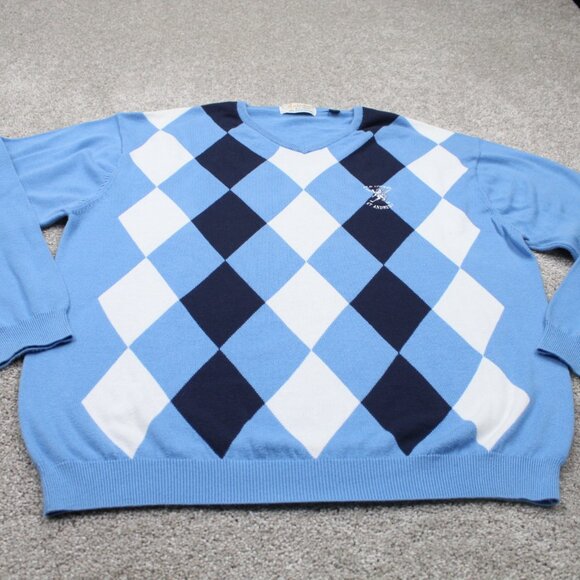 Vintage Auchterlonies Golf Sweater Adult XL Old Course St. Andrews Embroidered - Picture 2 of 13